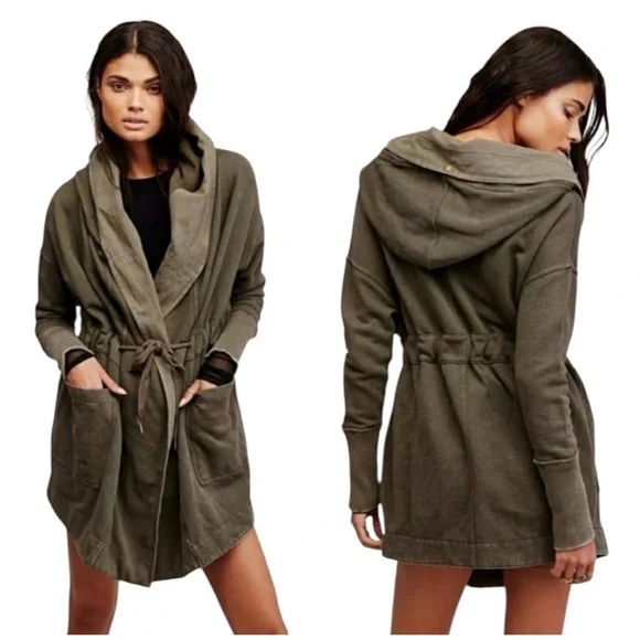 Free People Brentwood Oversized Cardigan Jacket - Picture 2 of 13